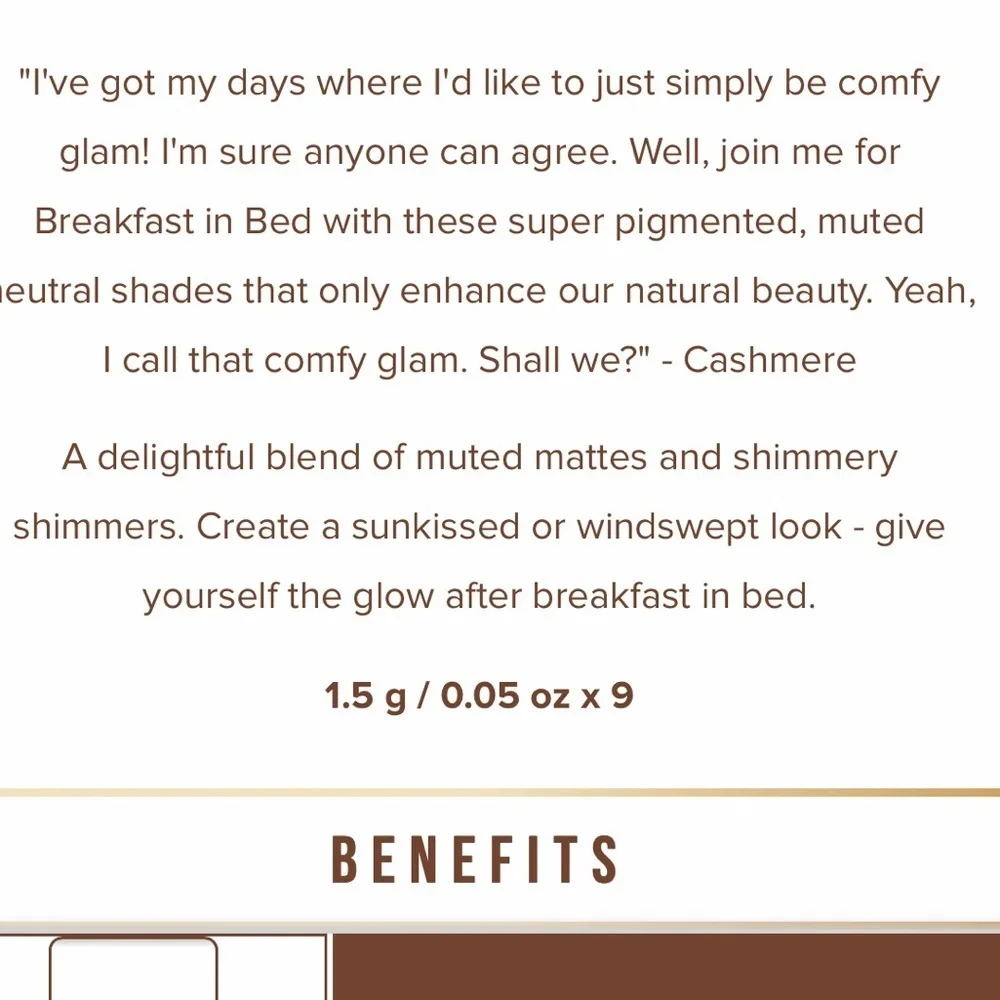 🌿Beauty Bakerie Breakfast in Bed Eyeshadow Palette